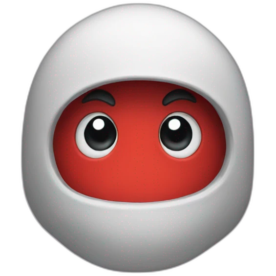 Shy guy emoji