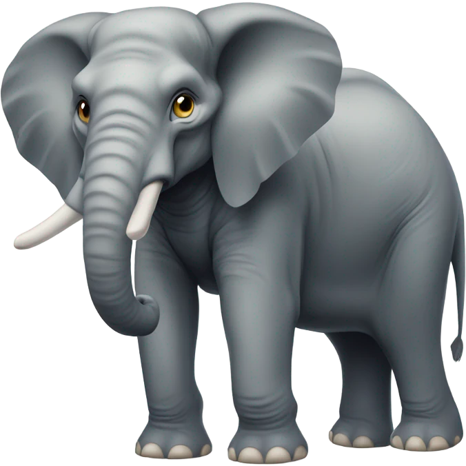 Mean Elephant emoji