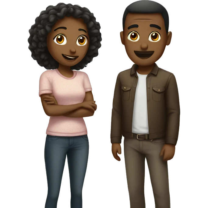 Couple of love emoji
