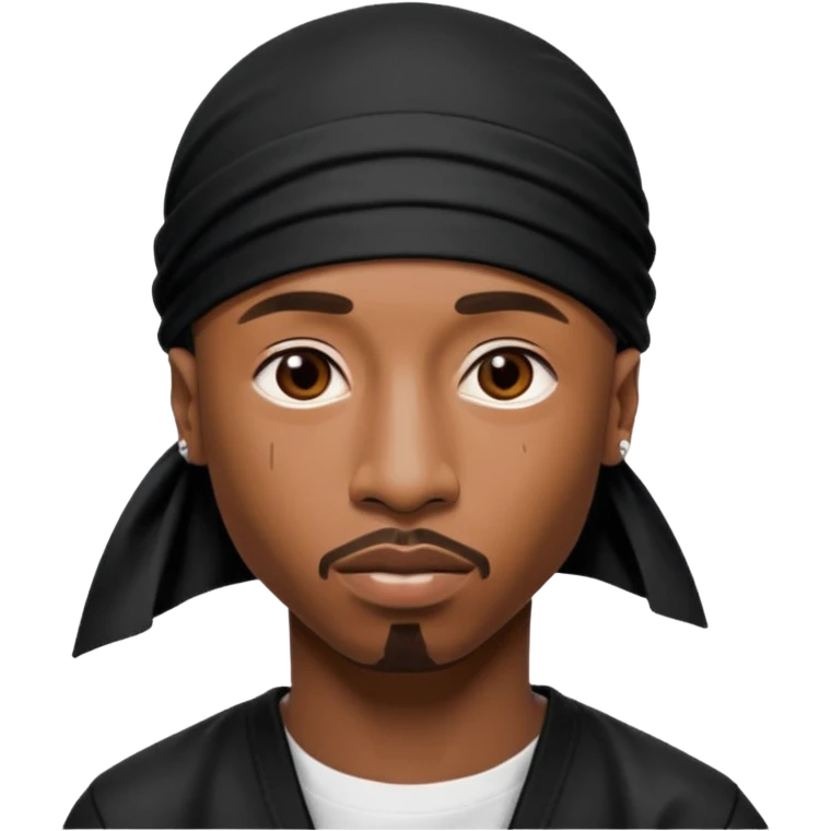 2Pac only face and durage emoji