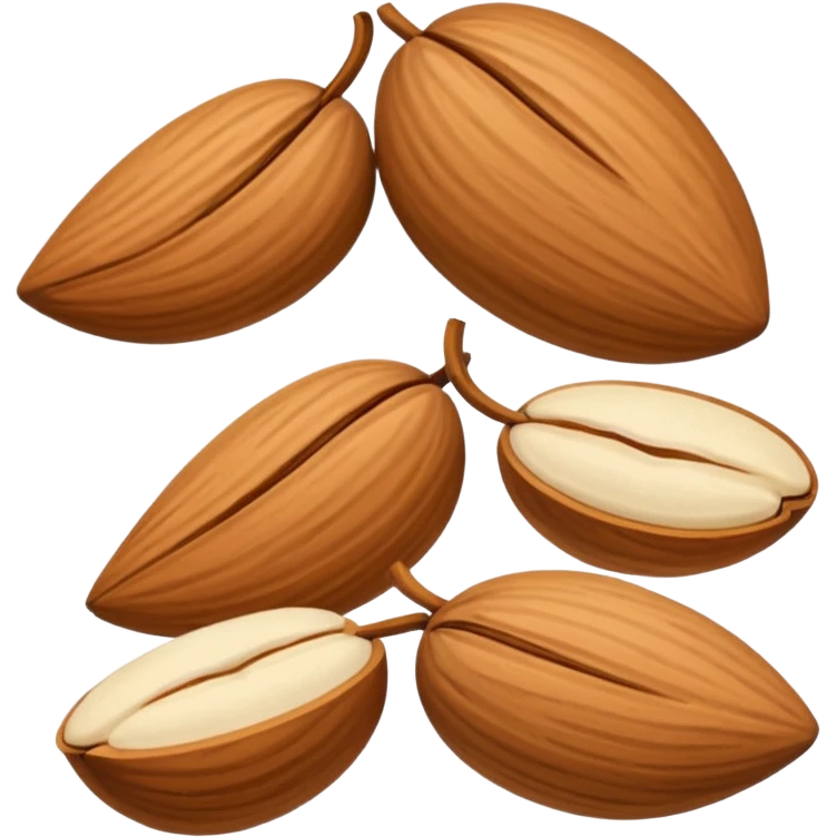 Almond emoji correctly  emoji