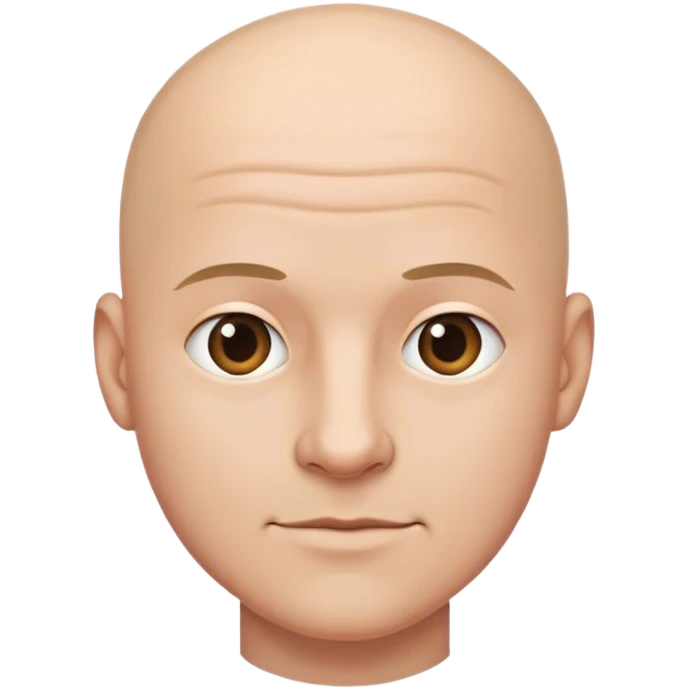 chauve emoji