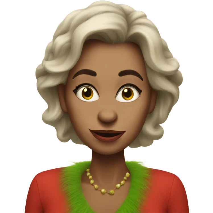 grinch trad wife emoji