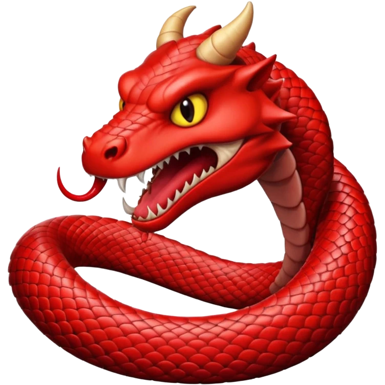 Devil snake emoji