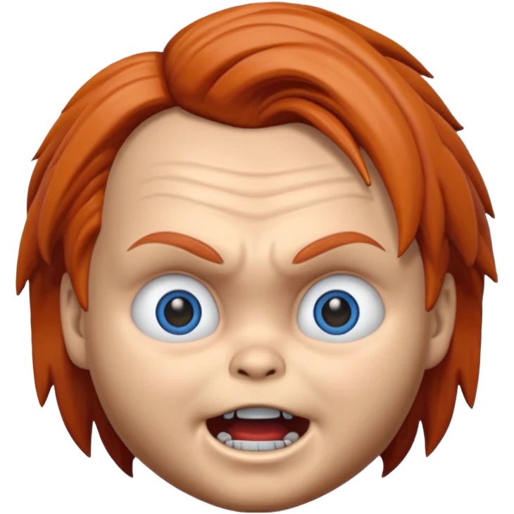 Un emojin de chuky emoji