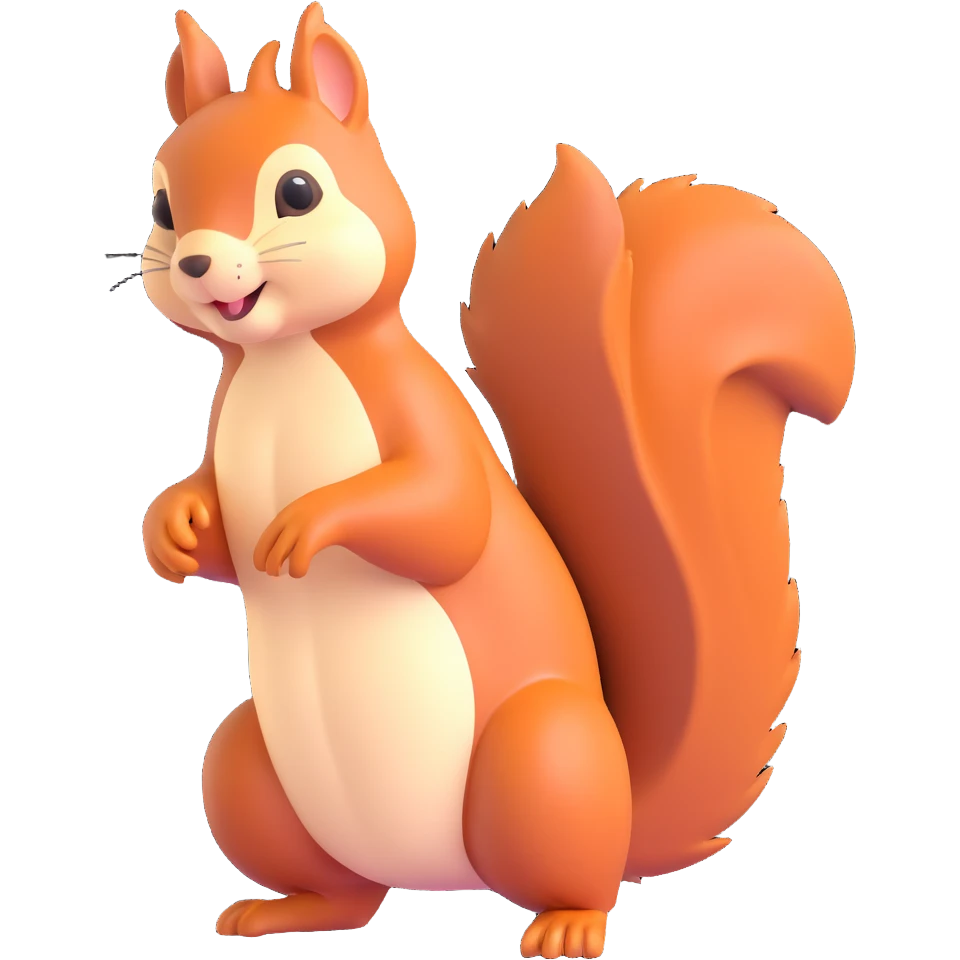 a squirrel emoji