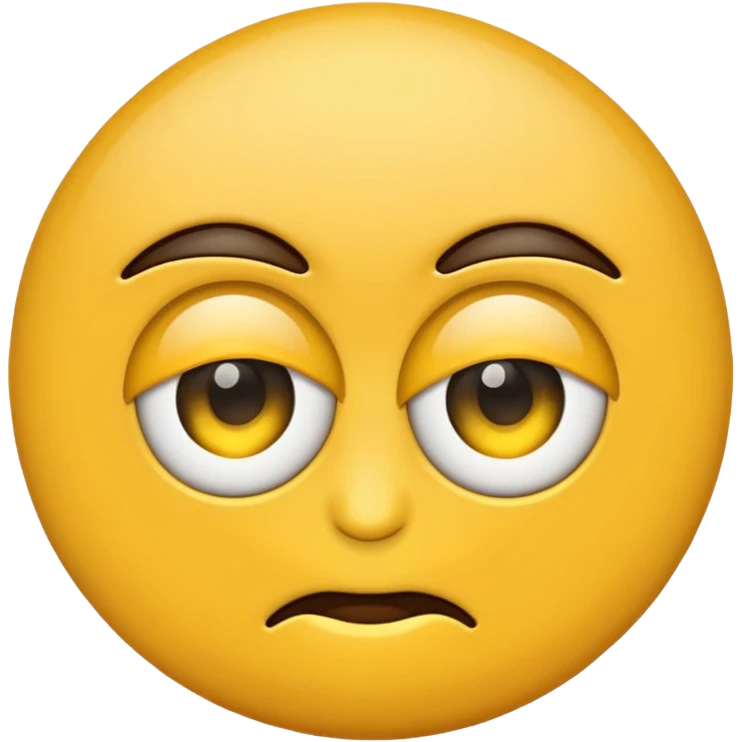 Emoji poking its own eye emoji