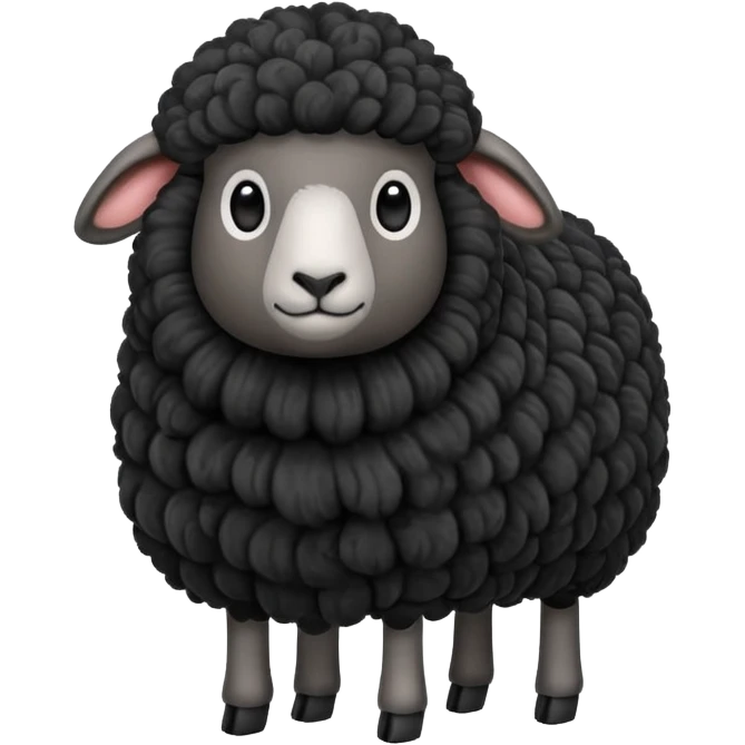 Black sheep emoji emoji