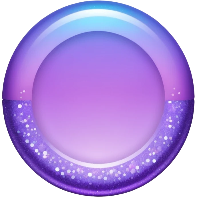 lilac gradient glitter cosmetics emoji