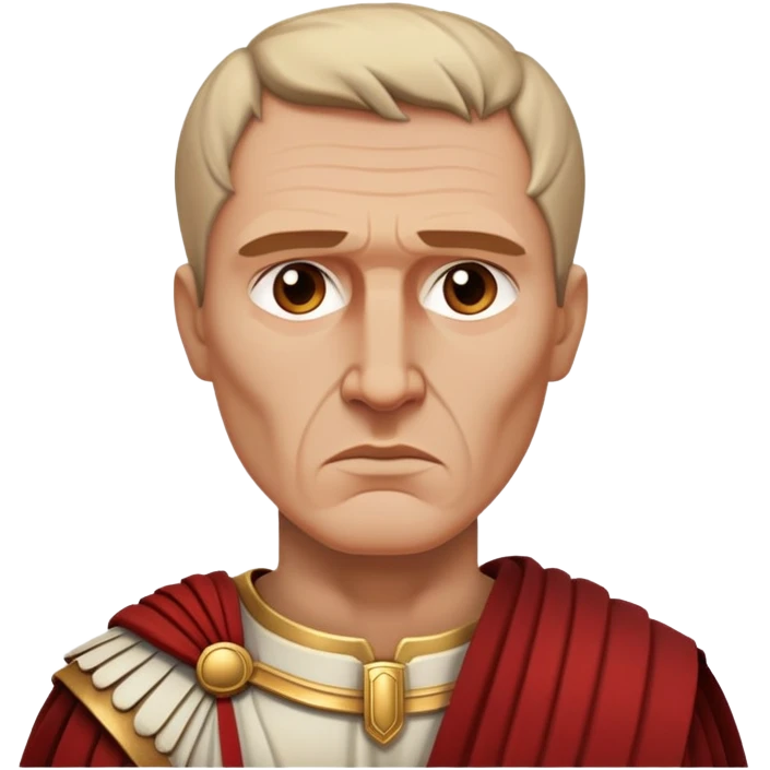 Fammi un emoji su giulio cesare  emoji