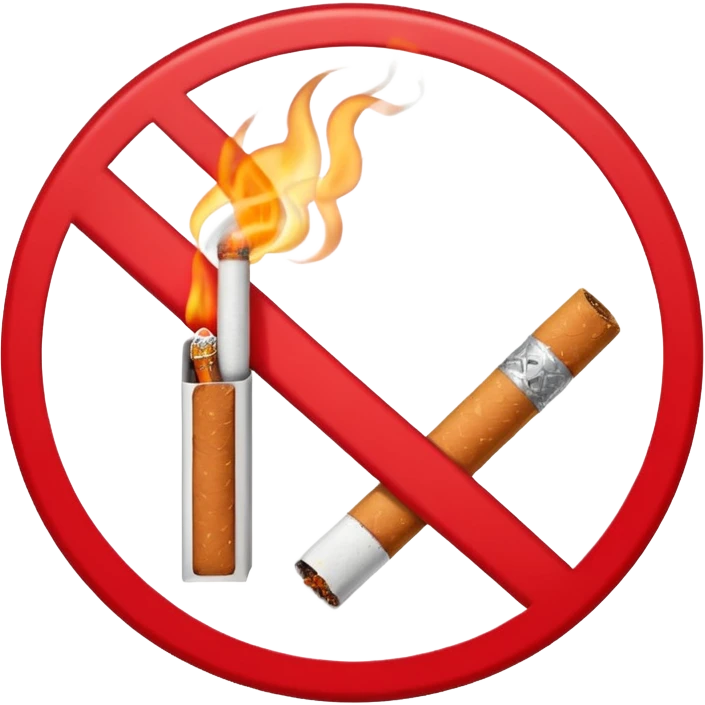 anti smoking sign emoji
