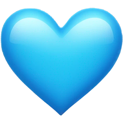 Blue heart 🩵  emoji