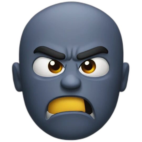 angry 3d emoji