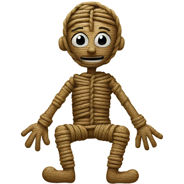 Rope man emoji