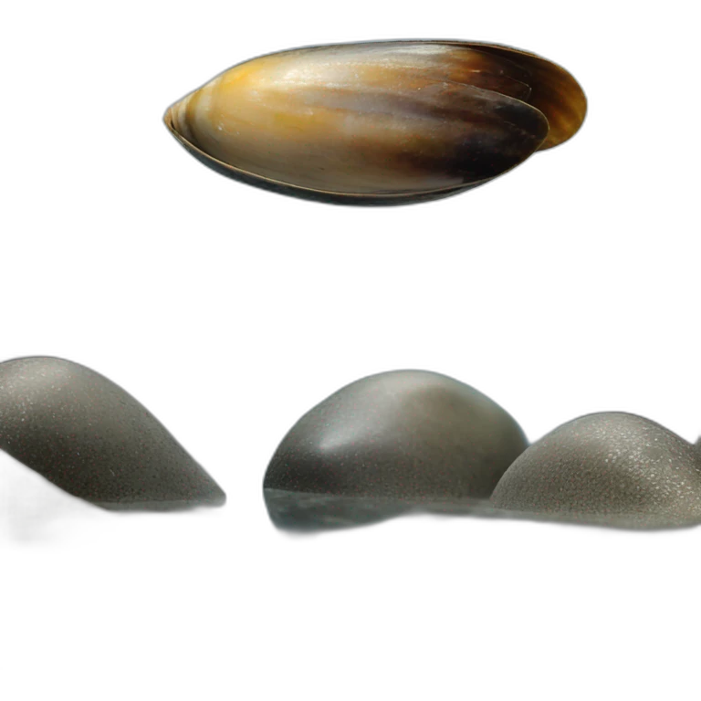MOVING MUSSEL IN FOREGROUND  emoji