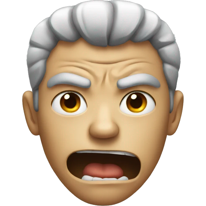angry face emoji