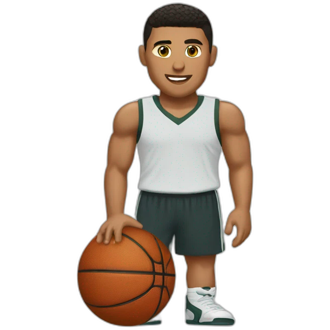Ronaldo basket-ball emoji