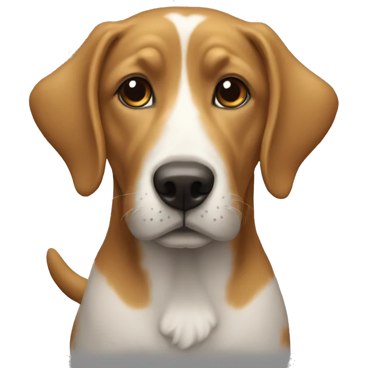 Un chien  emoji