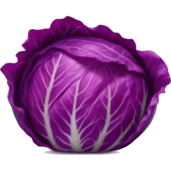 Red cabbage emoji