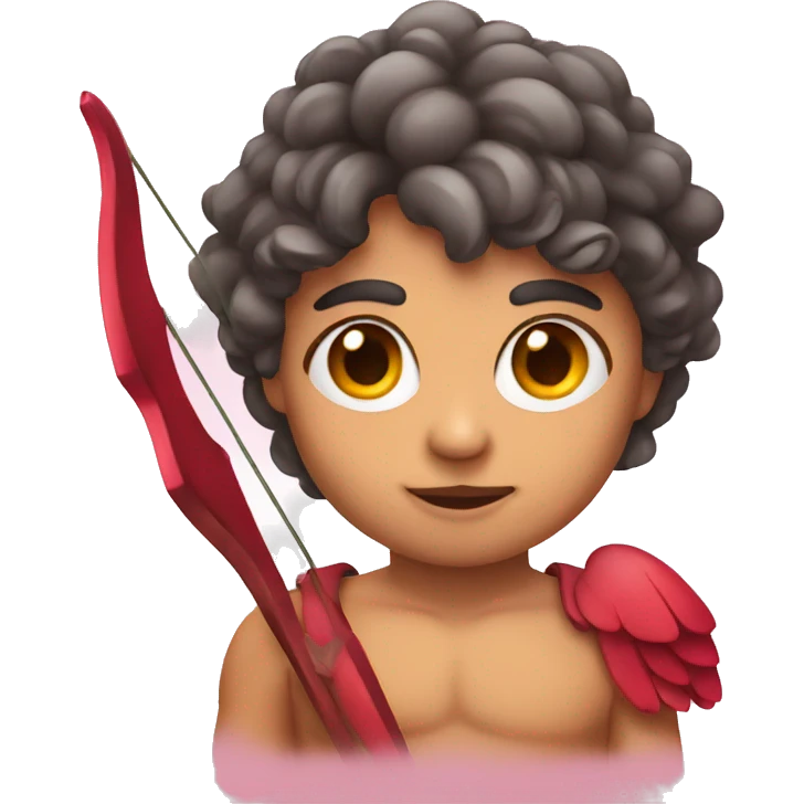 cupid face no bow and arrow emoji
