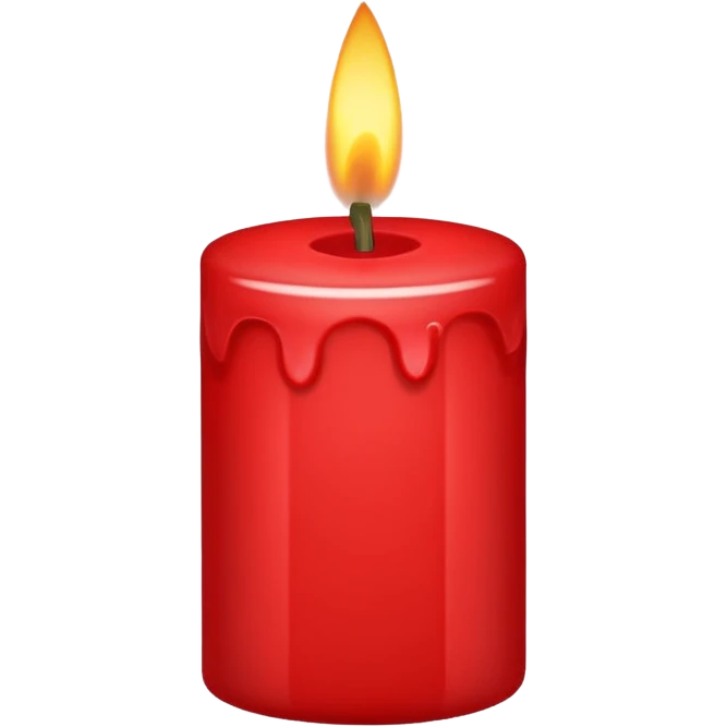 Cute Festive CandleCute Festive Candle emoji