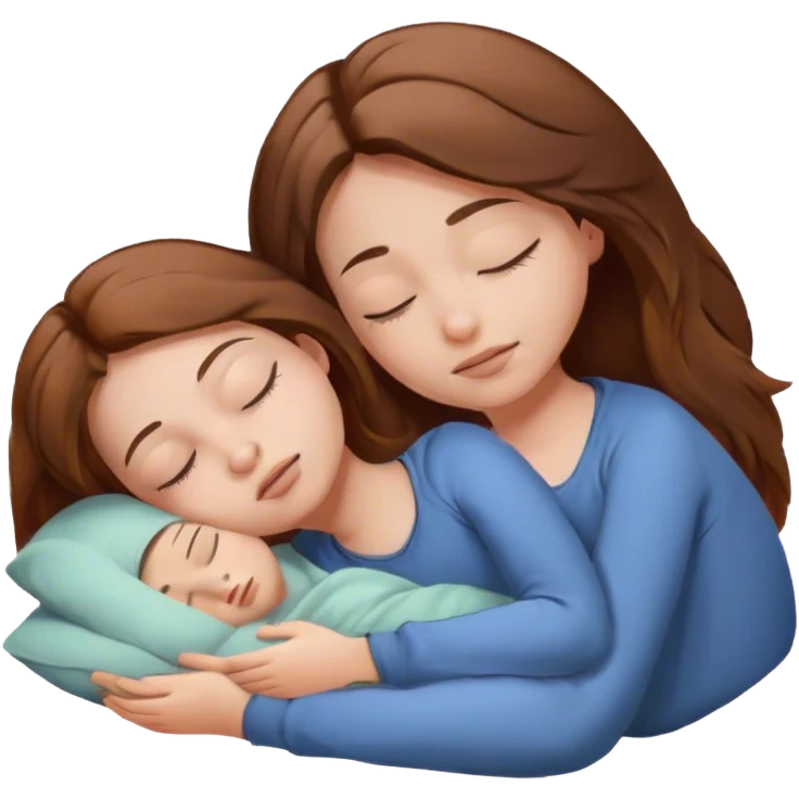 Sleeping girl  emoji