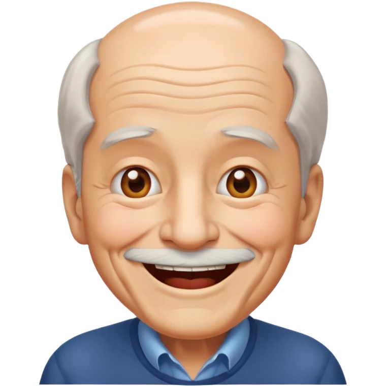 Puedes  hacer un abuelo en emoji emoji