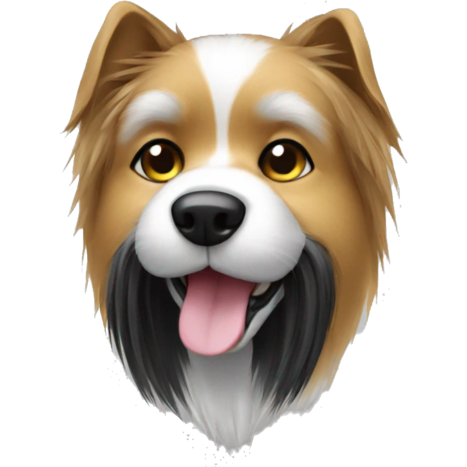 dog slicker brush emoji