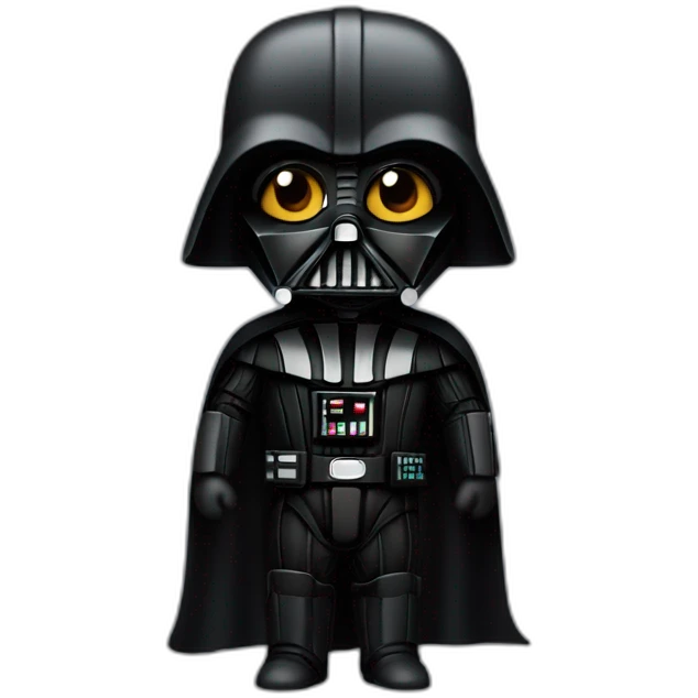 Dark vador bébé doigd'honneur emoji