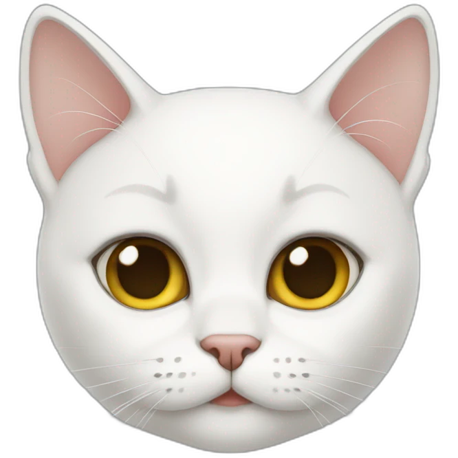 female white cat emoji