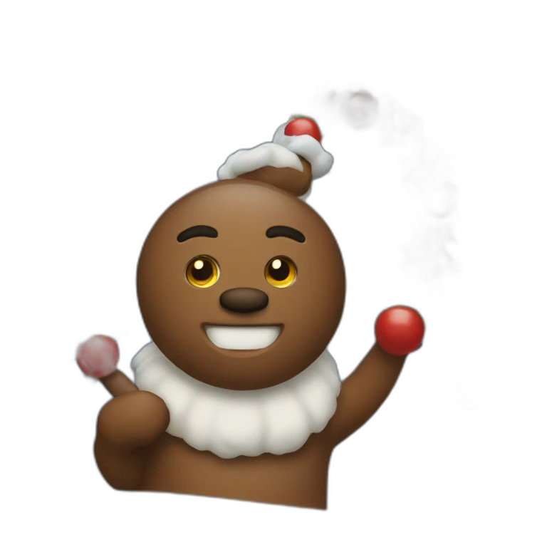 Jul qui fait le signe Jul emoji