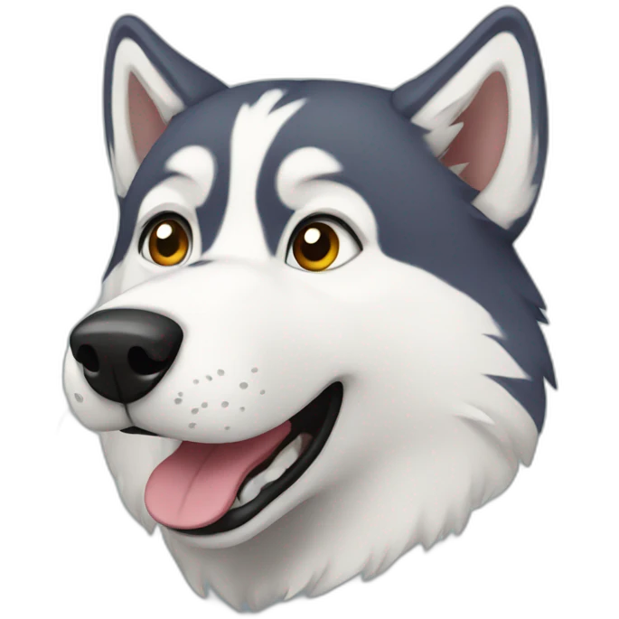 husky emoji