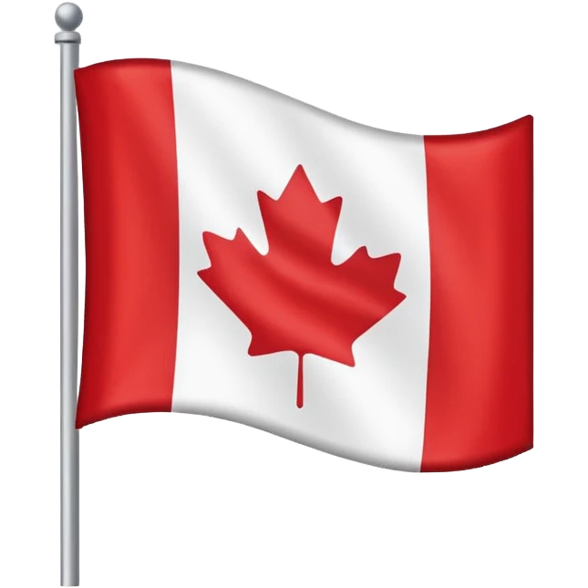canada flag without colours emoji