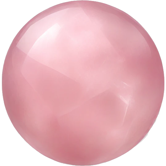 Rose quartz sphere emoji