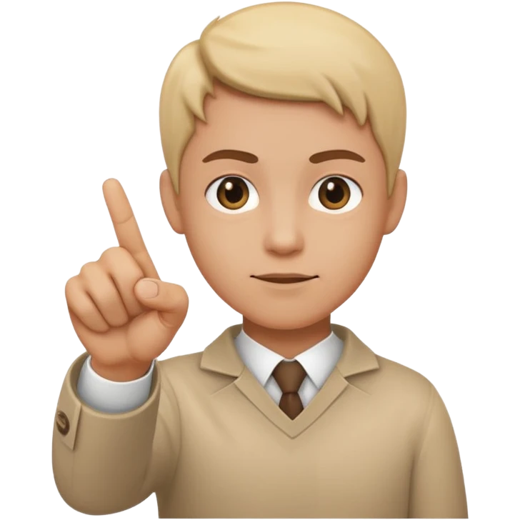 POINTING FINGER DIRECTLY TO CAMERA emoji