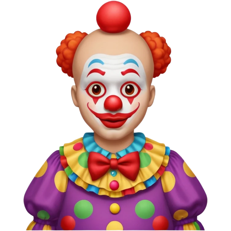 pregnant man clown emoji emoji