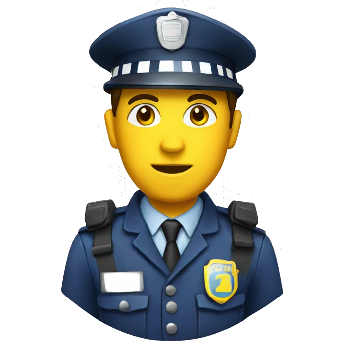 traffic warden emoji