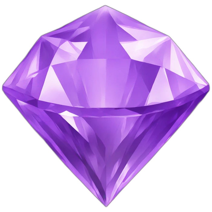 Purple diamond emoji