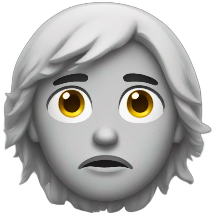 Sad emoji