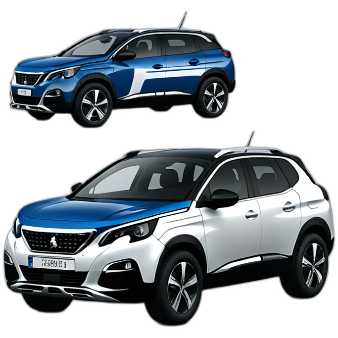 Peugeot 3008 gendarmerie  emoji