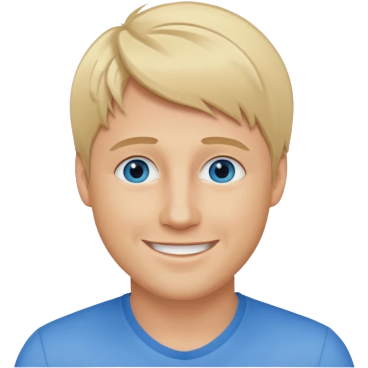 Kian Egan blonde hair, blue eyes emoji