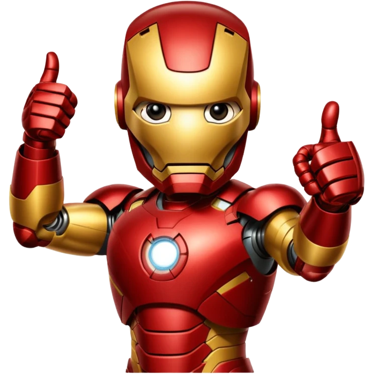 iron man thumb up emoji
