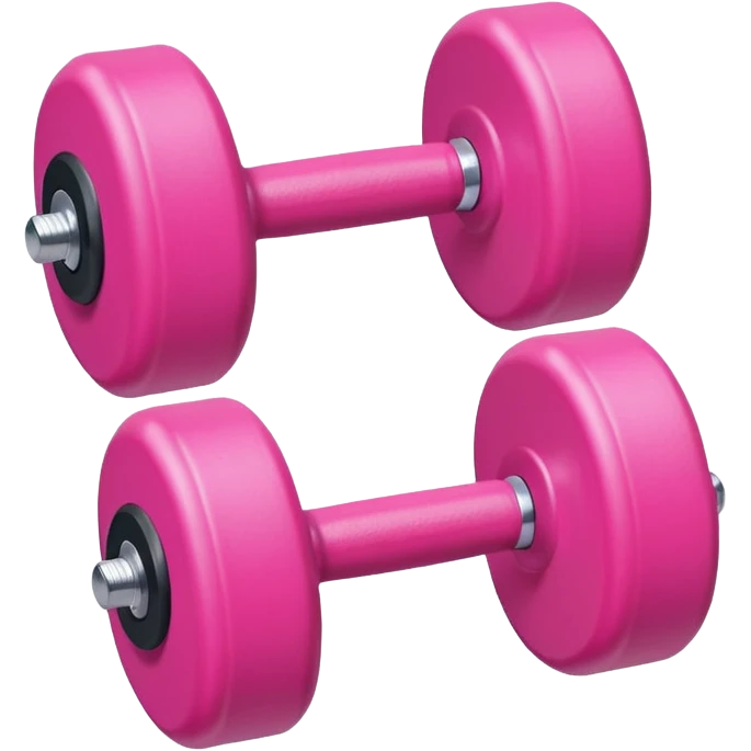 pink mini dumbbell emoji