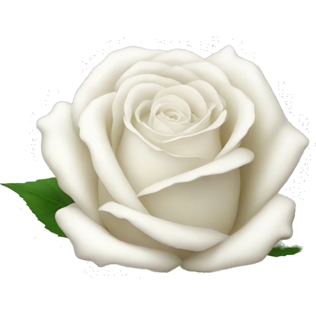 White rose  emoji