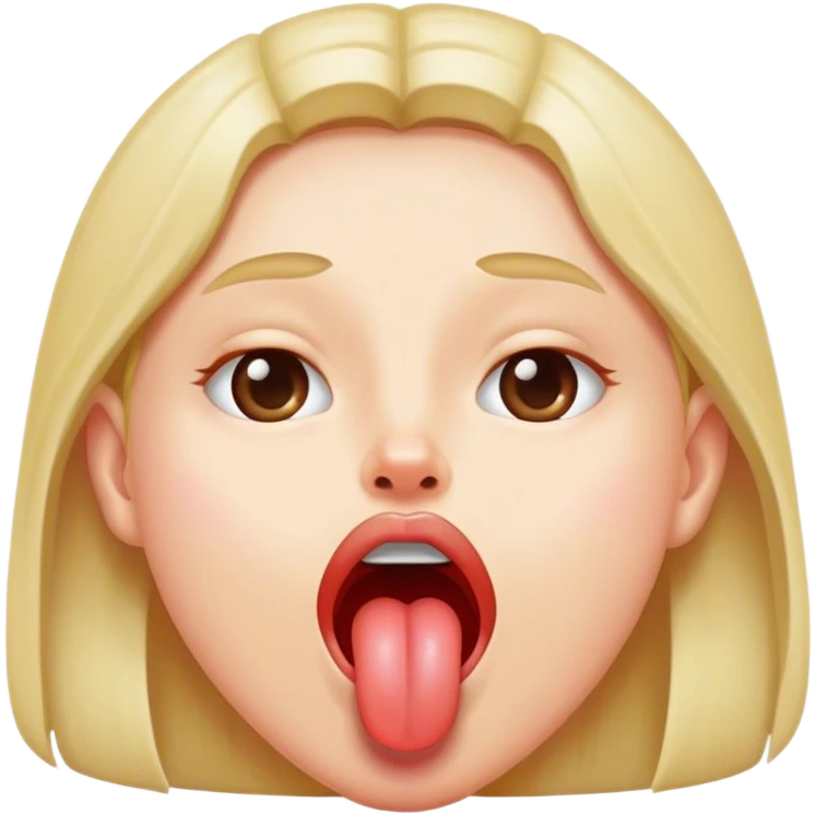 Sticking tung out emoji