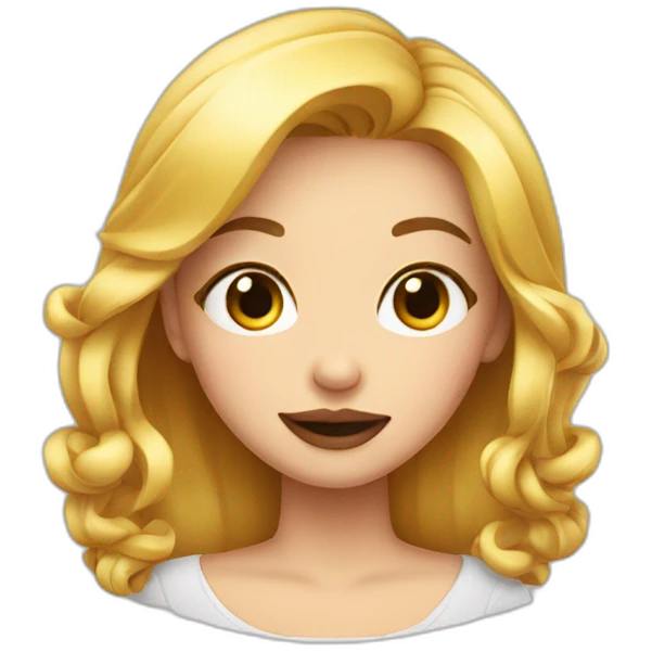 Grils avec main sur bouche emoji