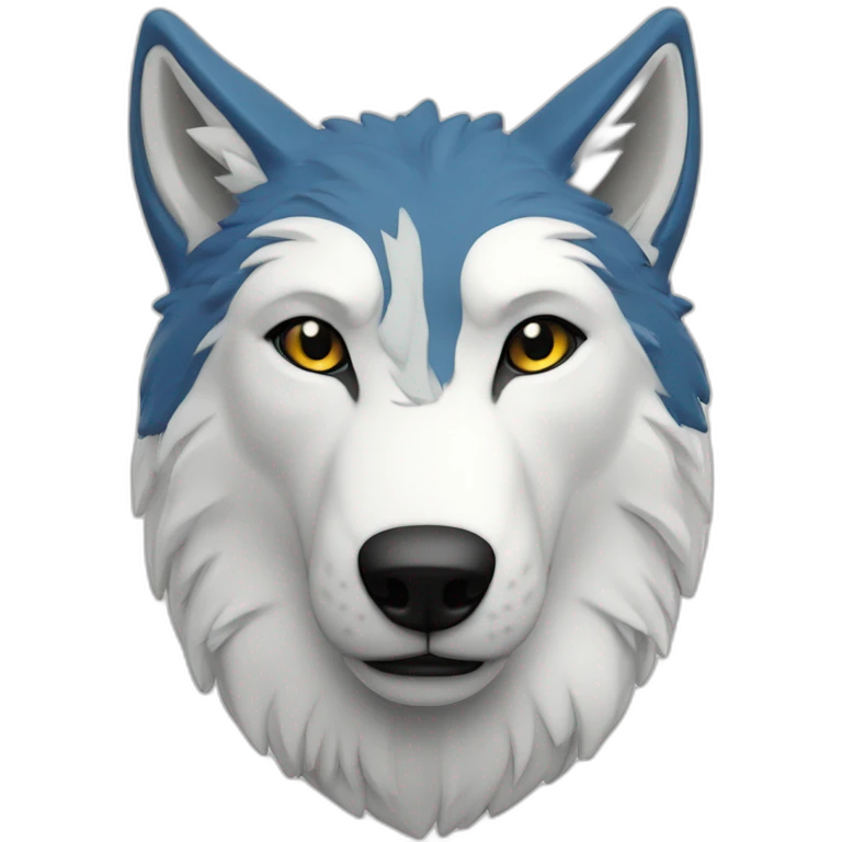 Loup blanc casquette ASM Rugby emoji