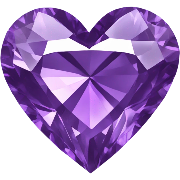 56 karat Purple Heart shaped diamond  emoji