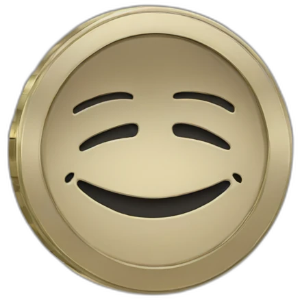 Flipping coin emoji