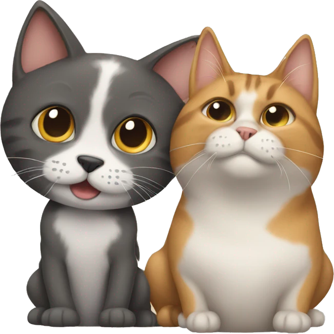 cat with dog emoji